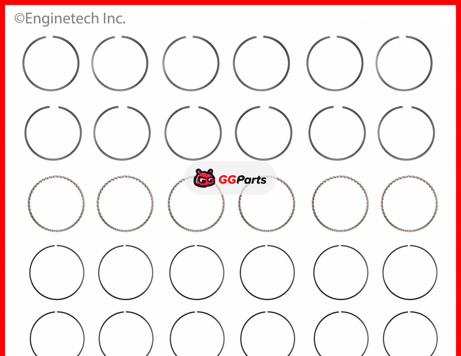 ENGINETECH C96006 Piston Ring