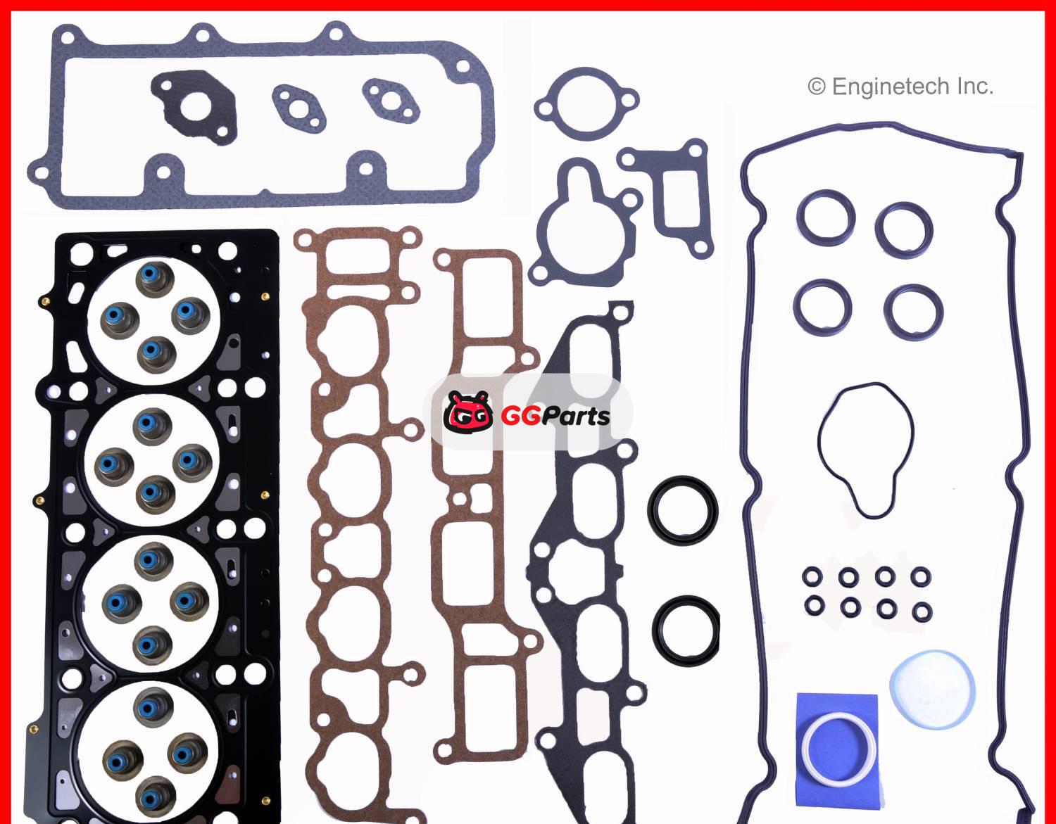 ENGINETECH CR122HSD Cylinder Head Gasket Set