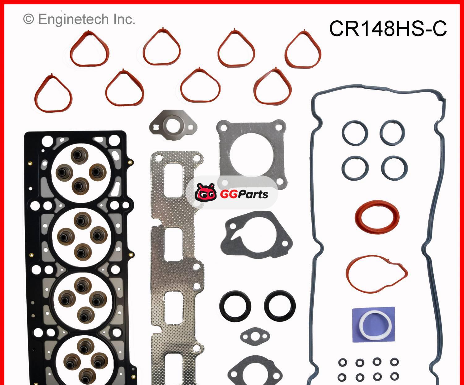 ENGINETECH CR148HSC Cylinder Head Gasket Set