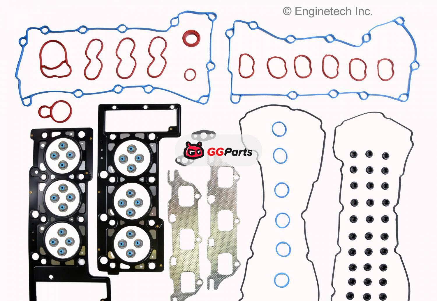 ENGINETECH CR167HSA Cylinder Head Gasket Set