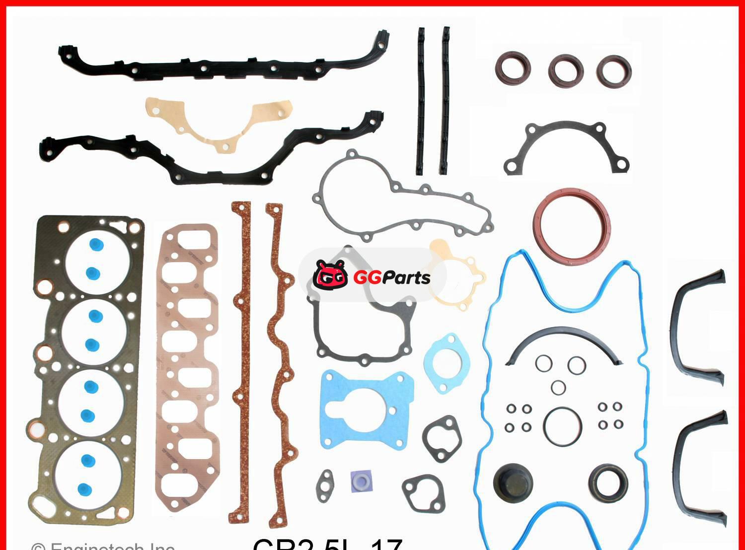 ENGINETECH CR25L17 Engine Kit Gasket Set