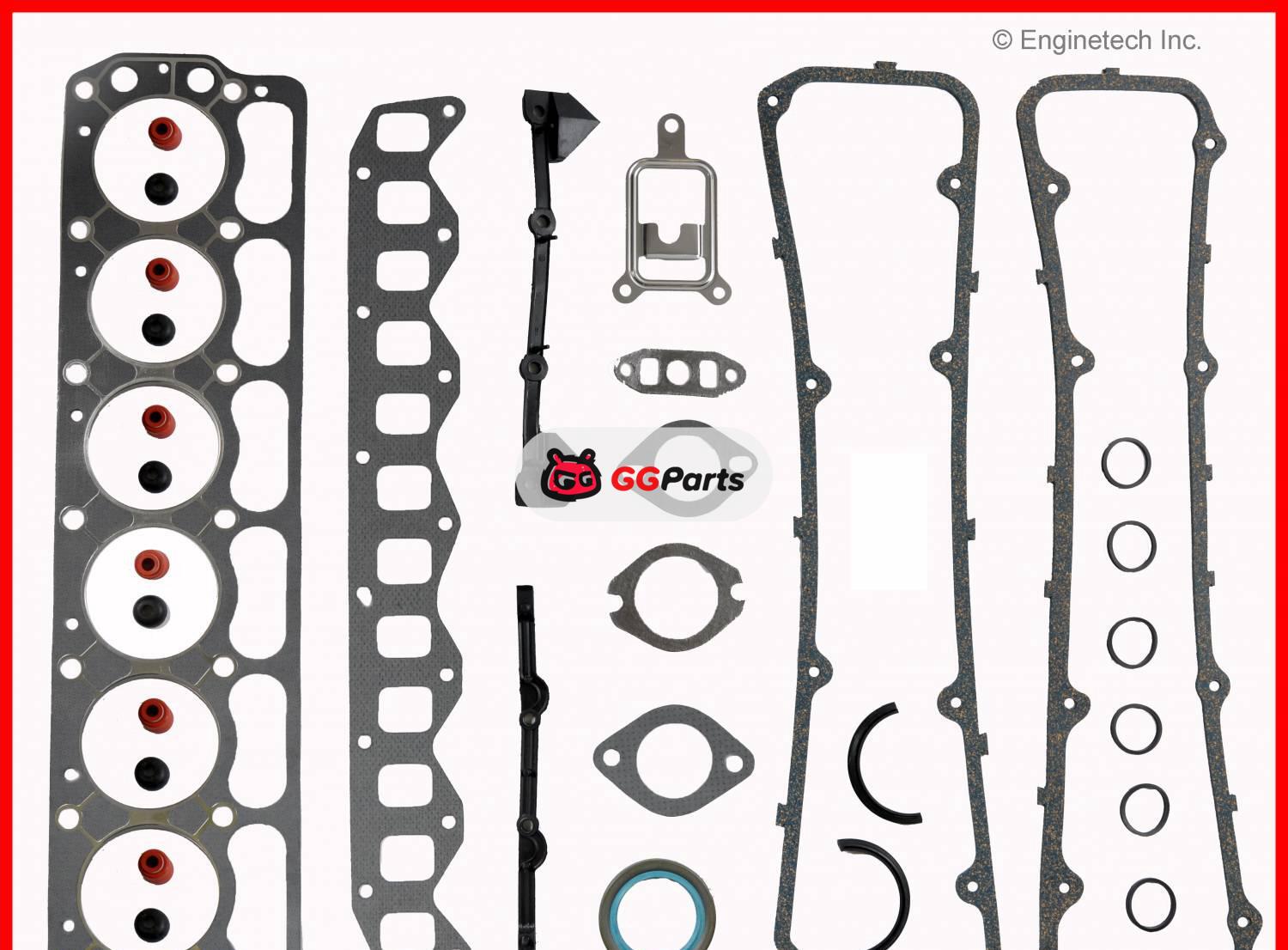 ENGINETECH RMCR225AP Re-Ring Kit