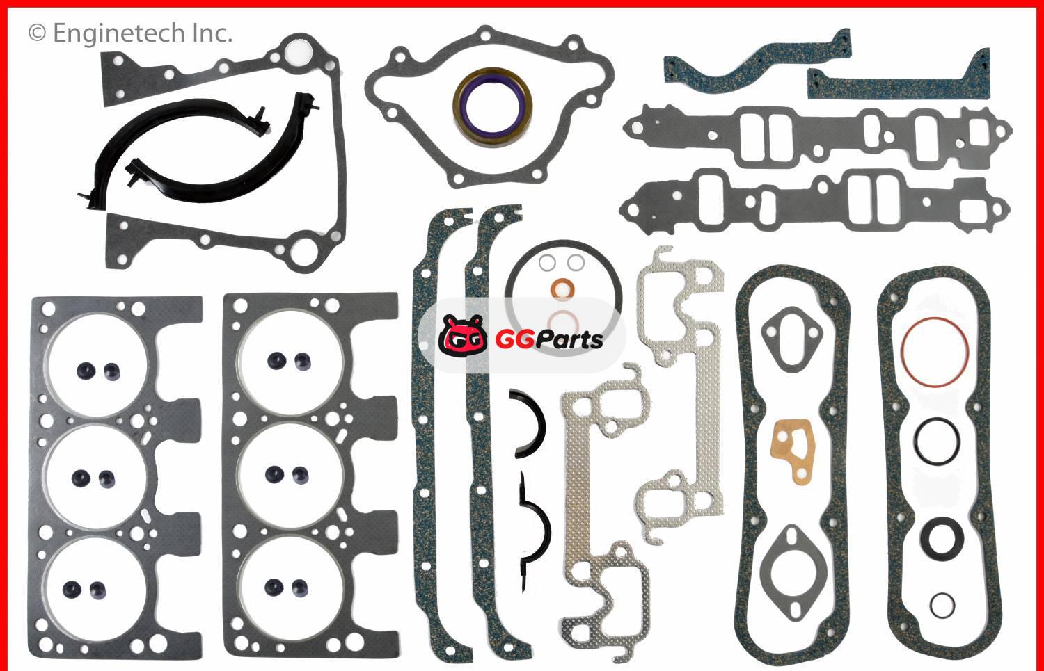 ENGINETECH CR23979 Engine Kit Gasket Set