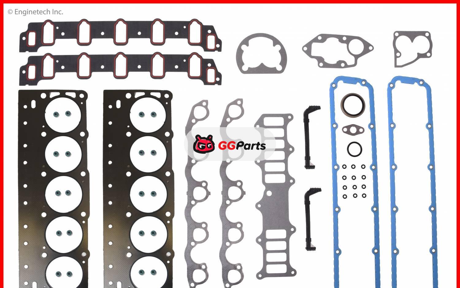 ENGINETECH CR488HSA Cylinder Head Gasket Set