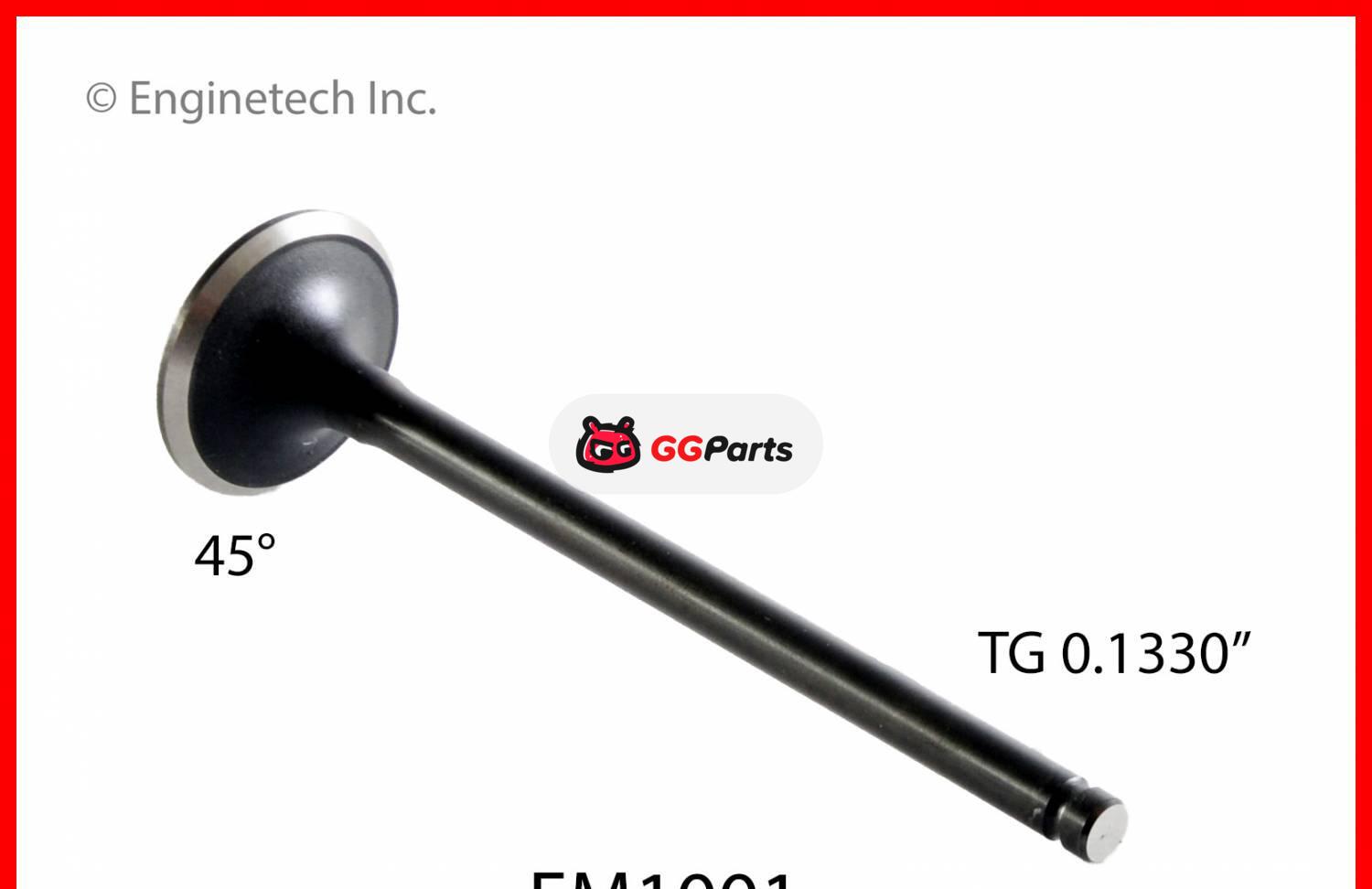 ENGINETECH EM1001 Exhaust Valve