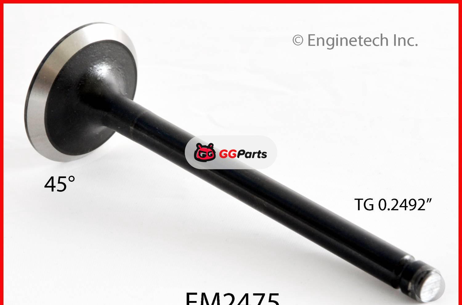 ENGINETECH EM2475 Exhaust Valve