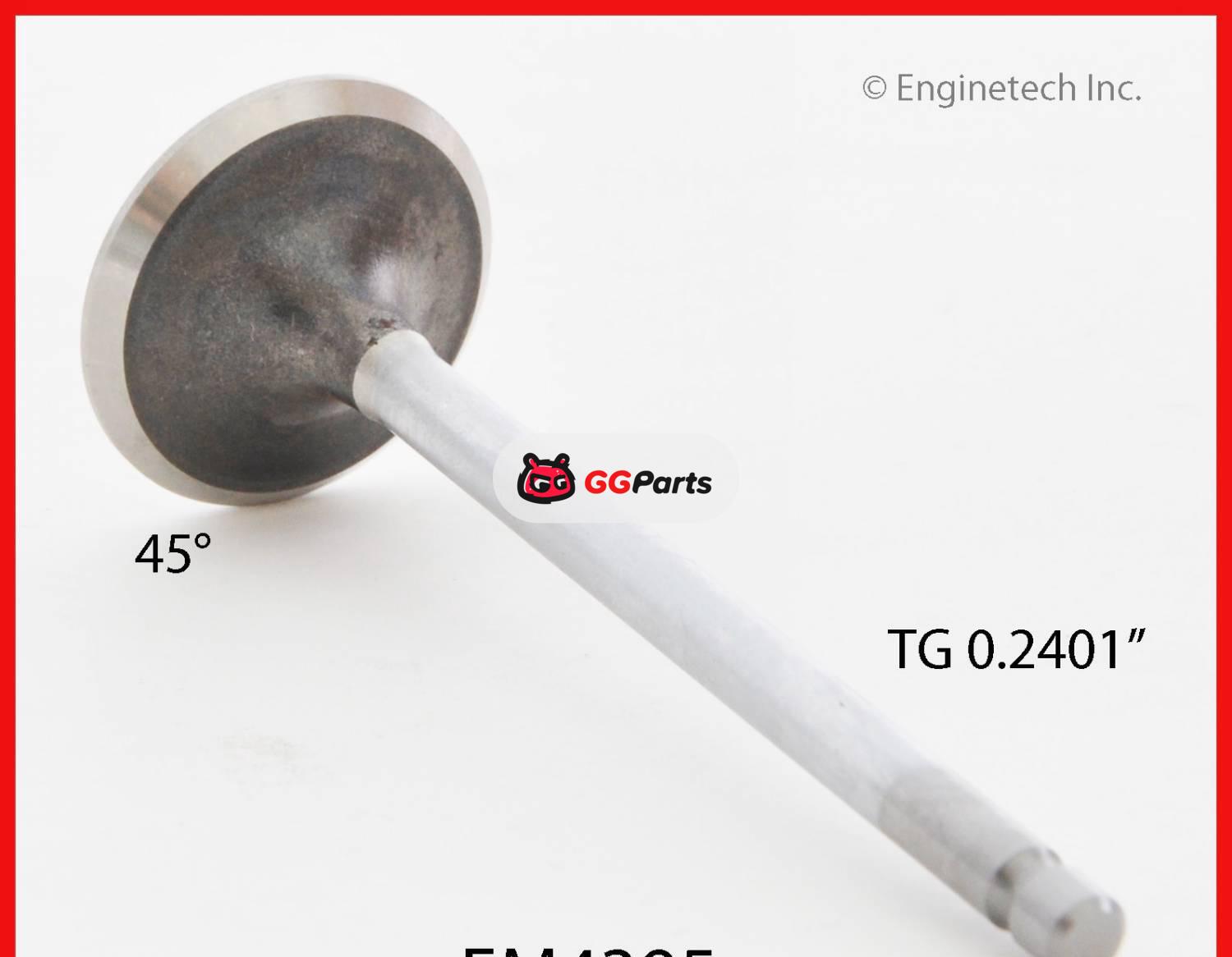 ENGINETECH EM4395 Exhaust Valve