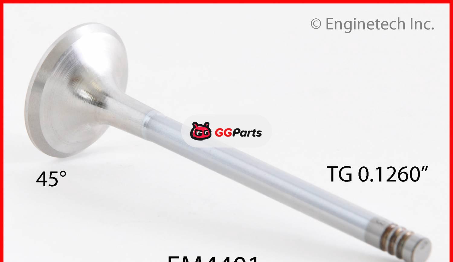 ENGINETECH EM4401 Exhaust Valve