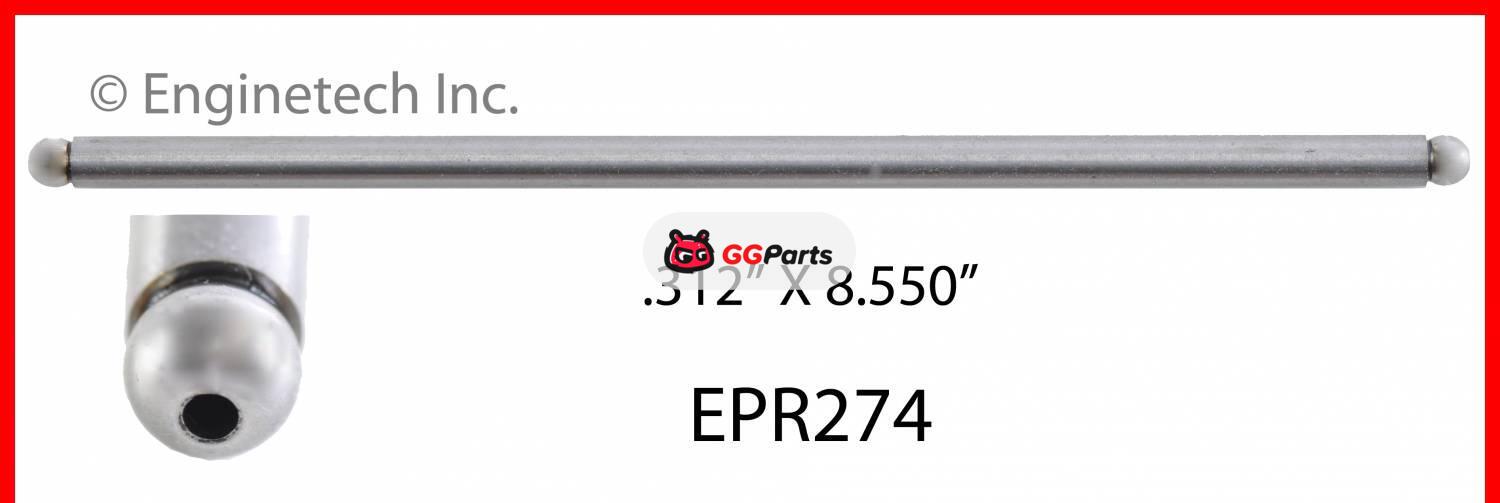 ENGINETECH EPR274 Push Rod