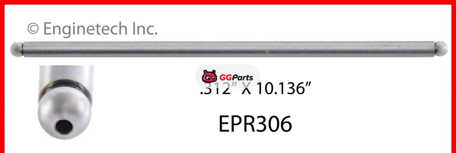 ENGINETECH EPR306 Push Rod
