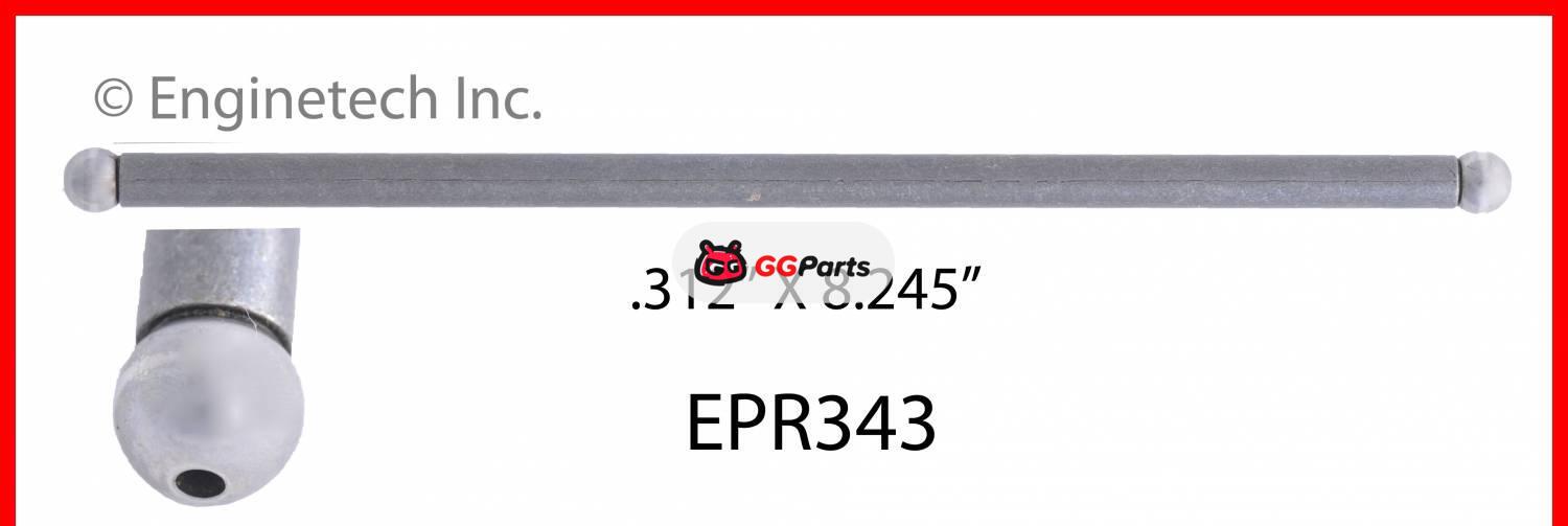 ENGINETECH EPR343 Push Rod