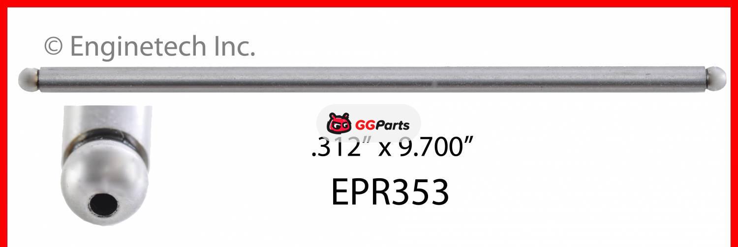 ENGINETECH EPR353 Push Rod