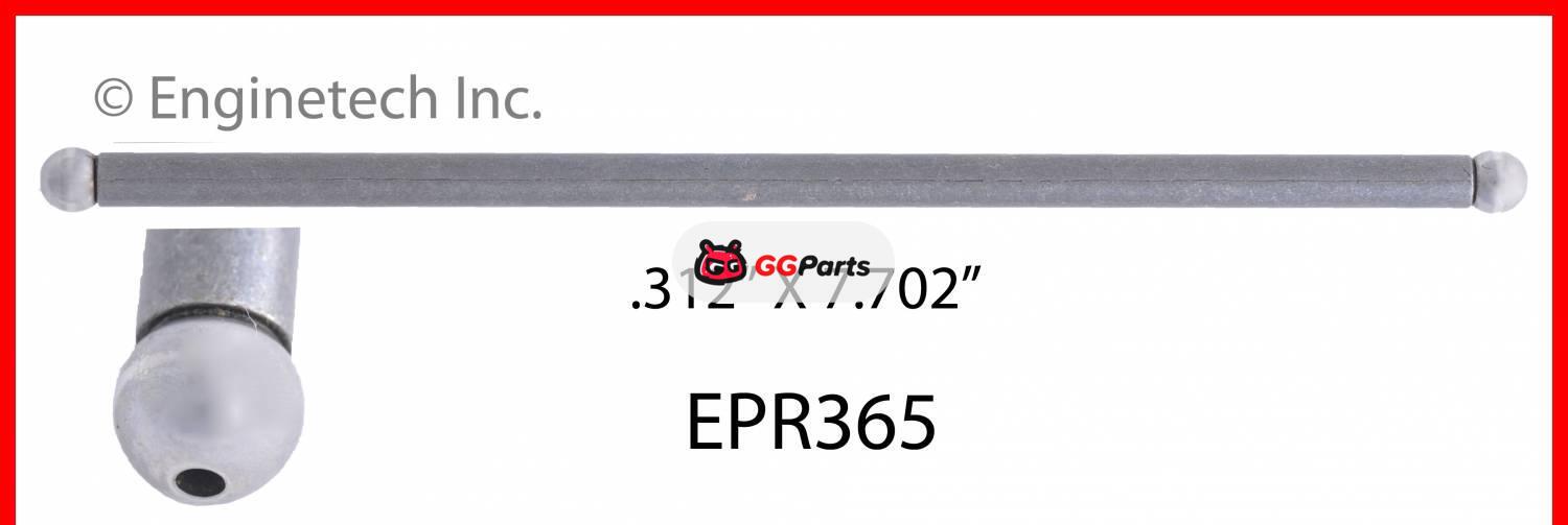 ENGINETECH EPR365 Push Rod