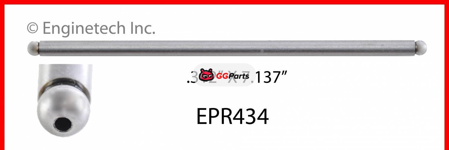 ENGINETECH EPR434 Push Rod