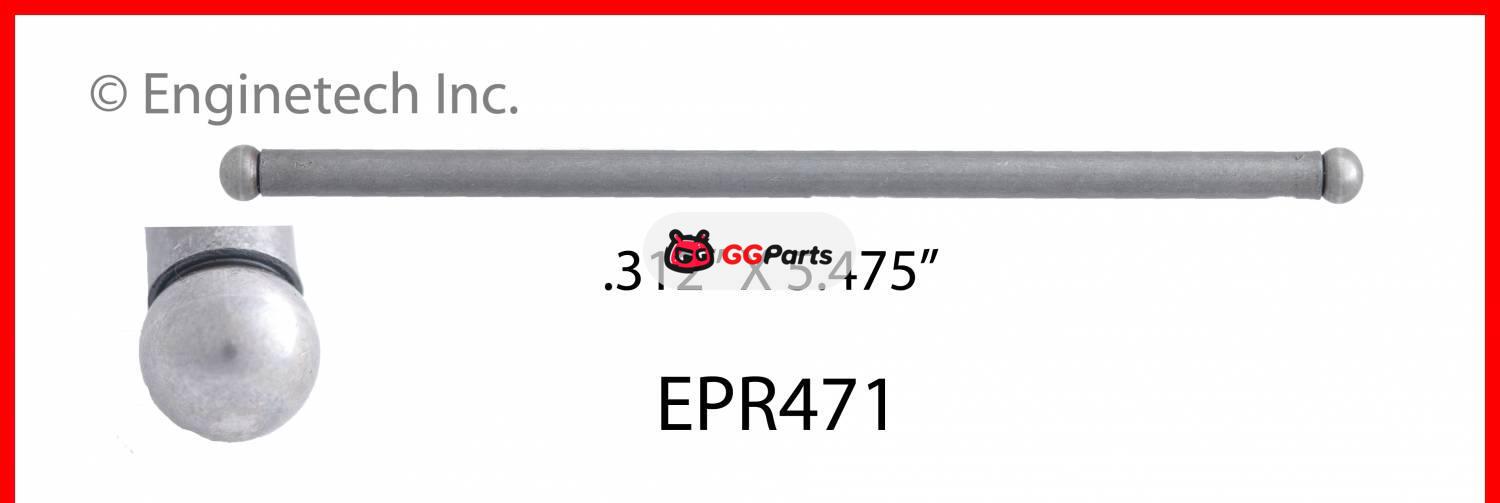 ENGINETECH EPR471 Push Rod
