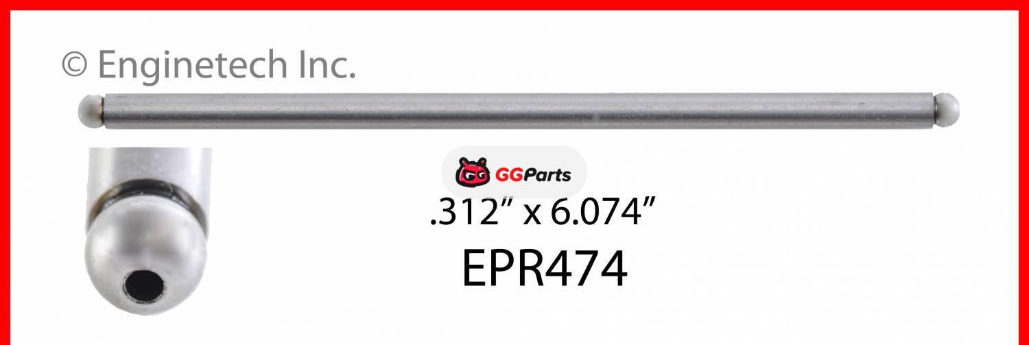 ENGINETECH EPR474 Push Rod