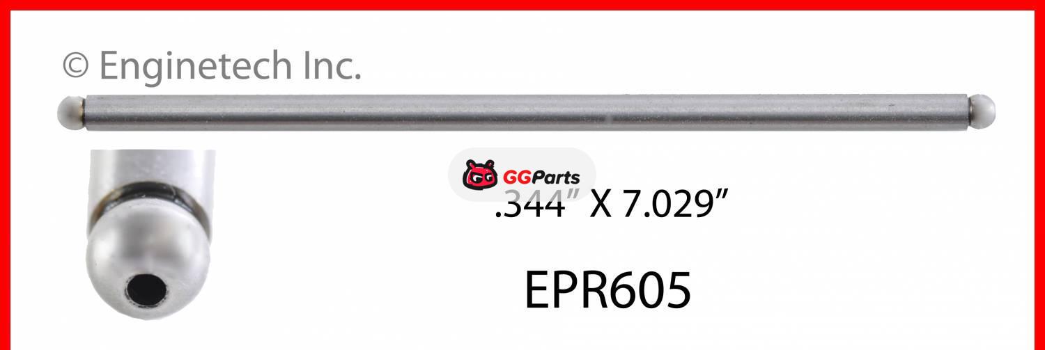 ENGINETECH EPR605 Push Rod