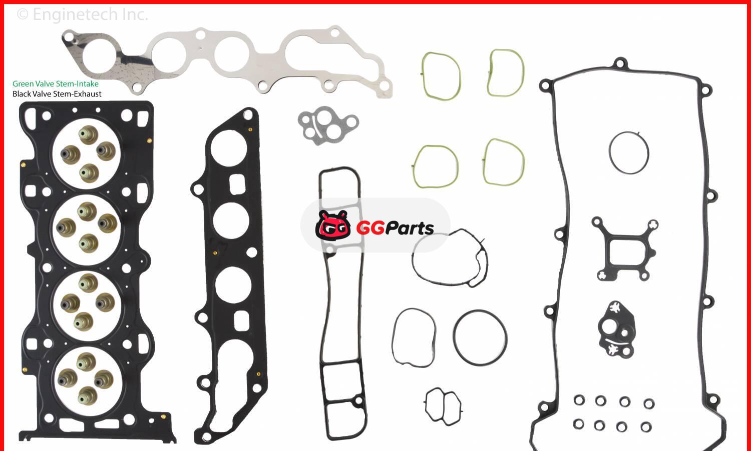 ENGINETECH F138HSD Cylinder Head Gasket Set