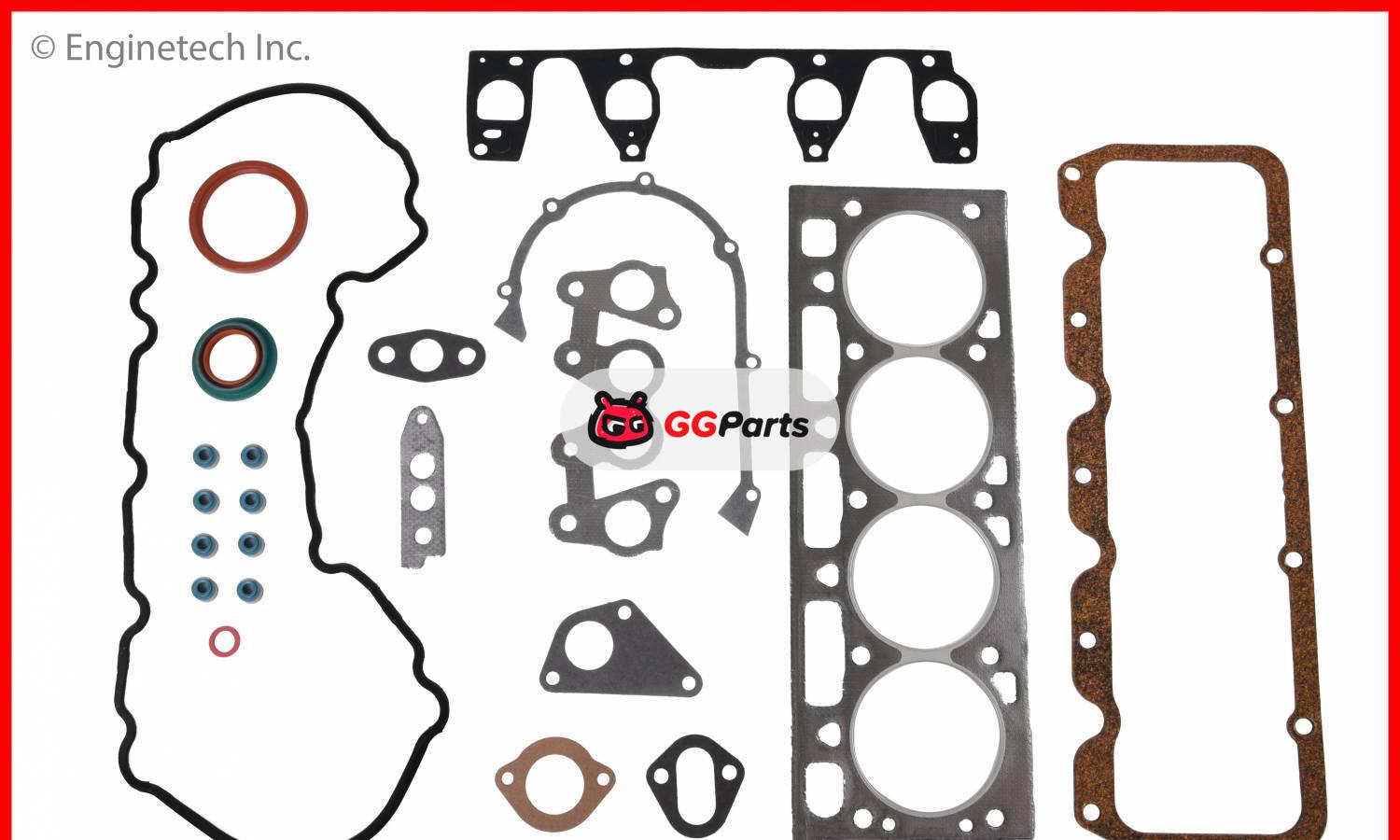 ENGINETECH F15353 Engine Kit Gasket Set