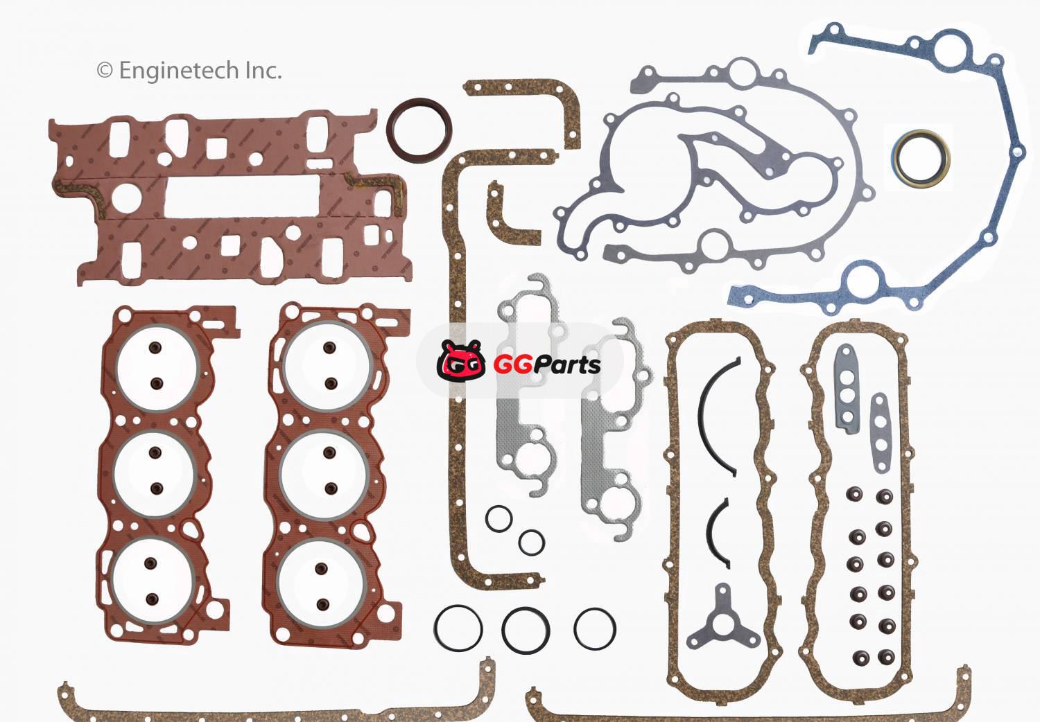 ENGINETECH F17139 Engine Kit Gasket Set