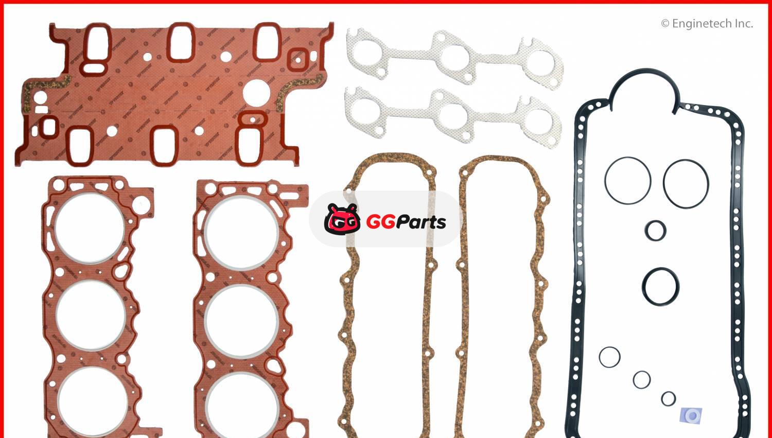 ENGINETECH F177 Engine Kit Gasket Set