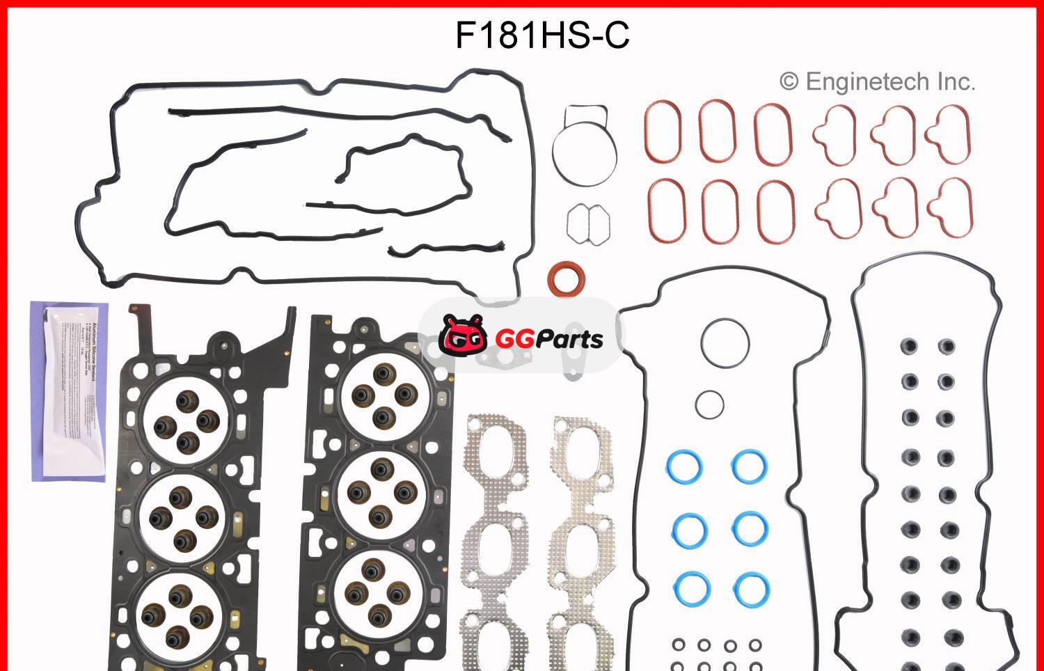 ENGINETECH F181HSC Cylinder Head Gasket Set