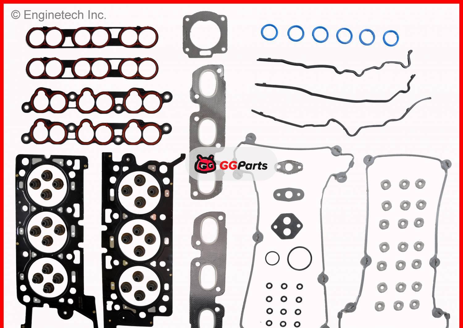 ENGINETECH F181HSD Cylinder Head Gasket Set