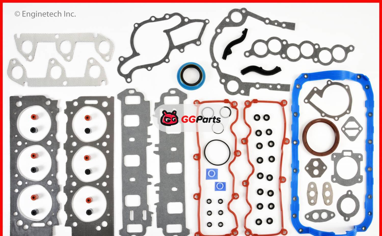 ENGINETECH F183E1 Engine Kit Gasket Set