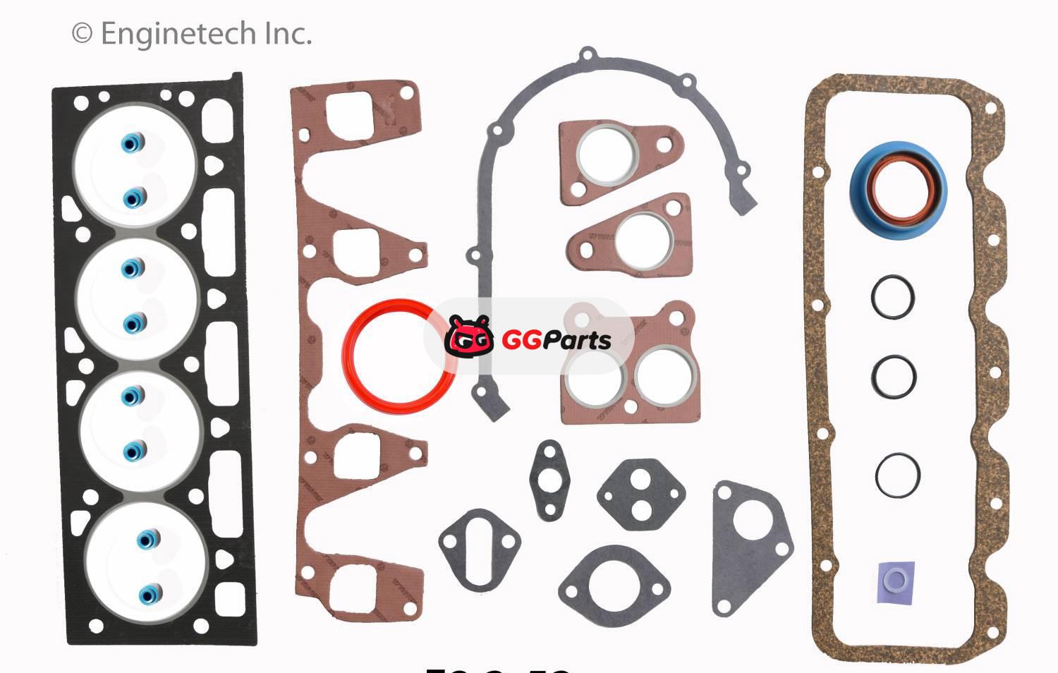 ENGINETECH F2353 Engine Kit Gasket Set