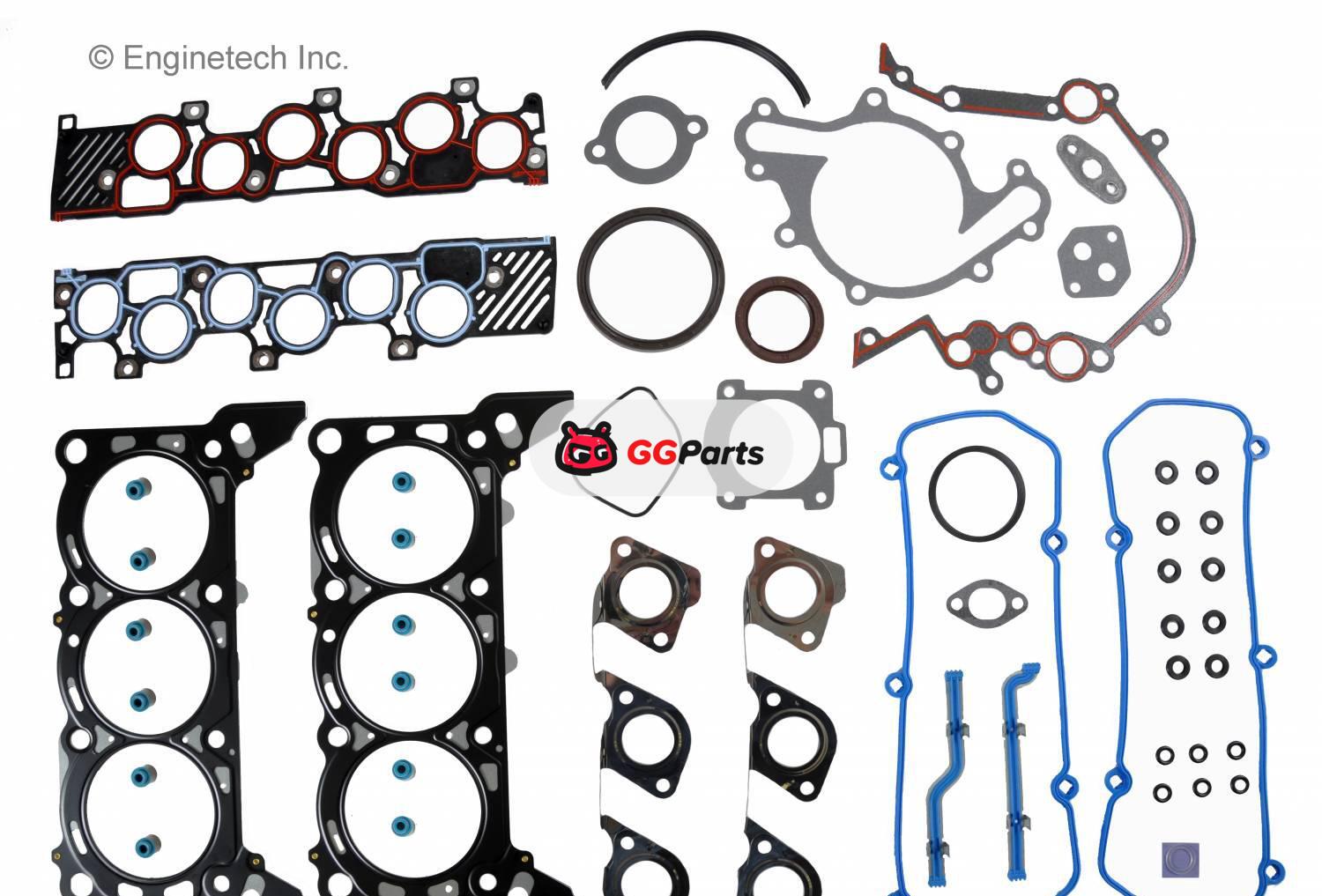 ENGINETECH F256A1 Engine Kit Gasket Set