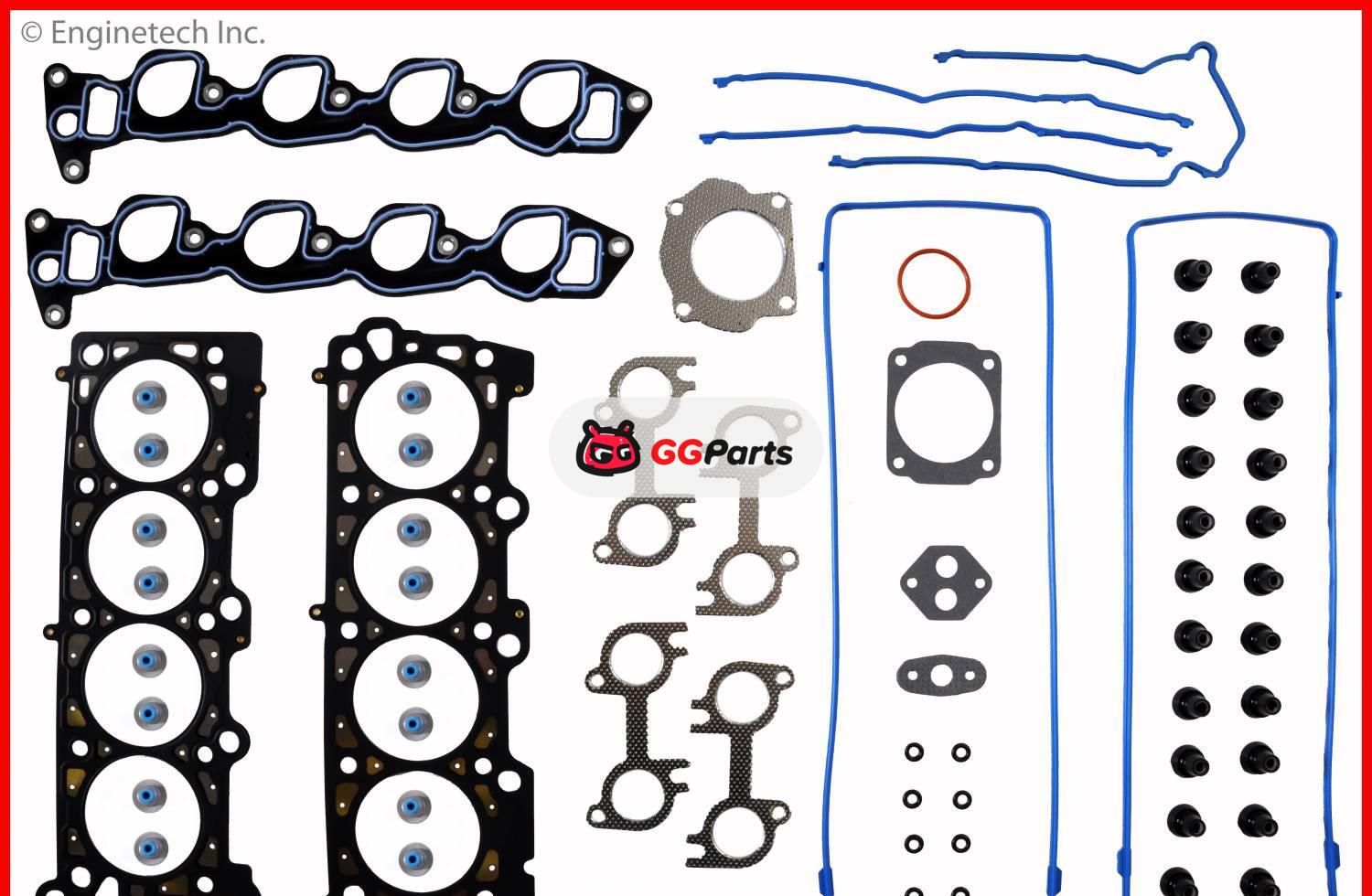ENGINETECH F281HSA Cylinder Head Gasket Set