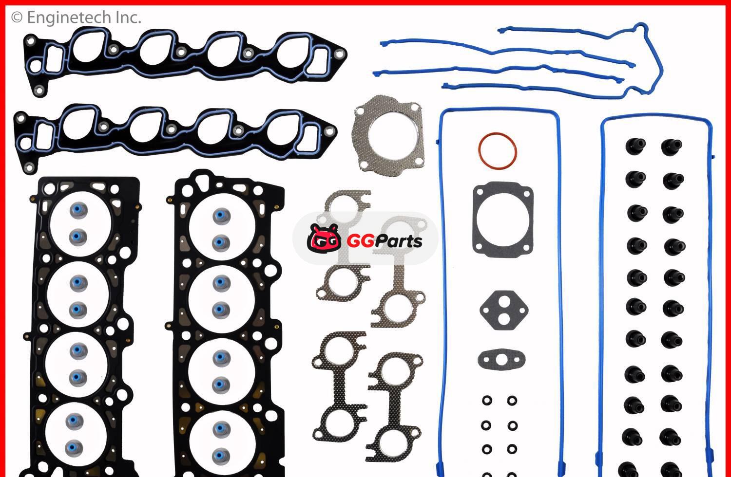 ENGINETECH F281HS Cylinder Head Gasket Set