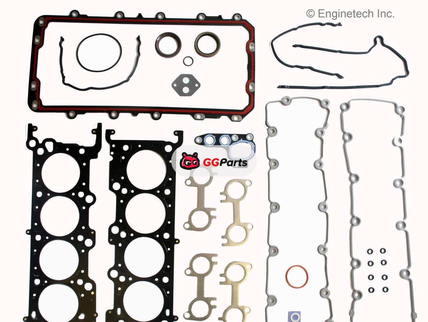 ENGINETECH F330 Engine Kit Gasket Set