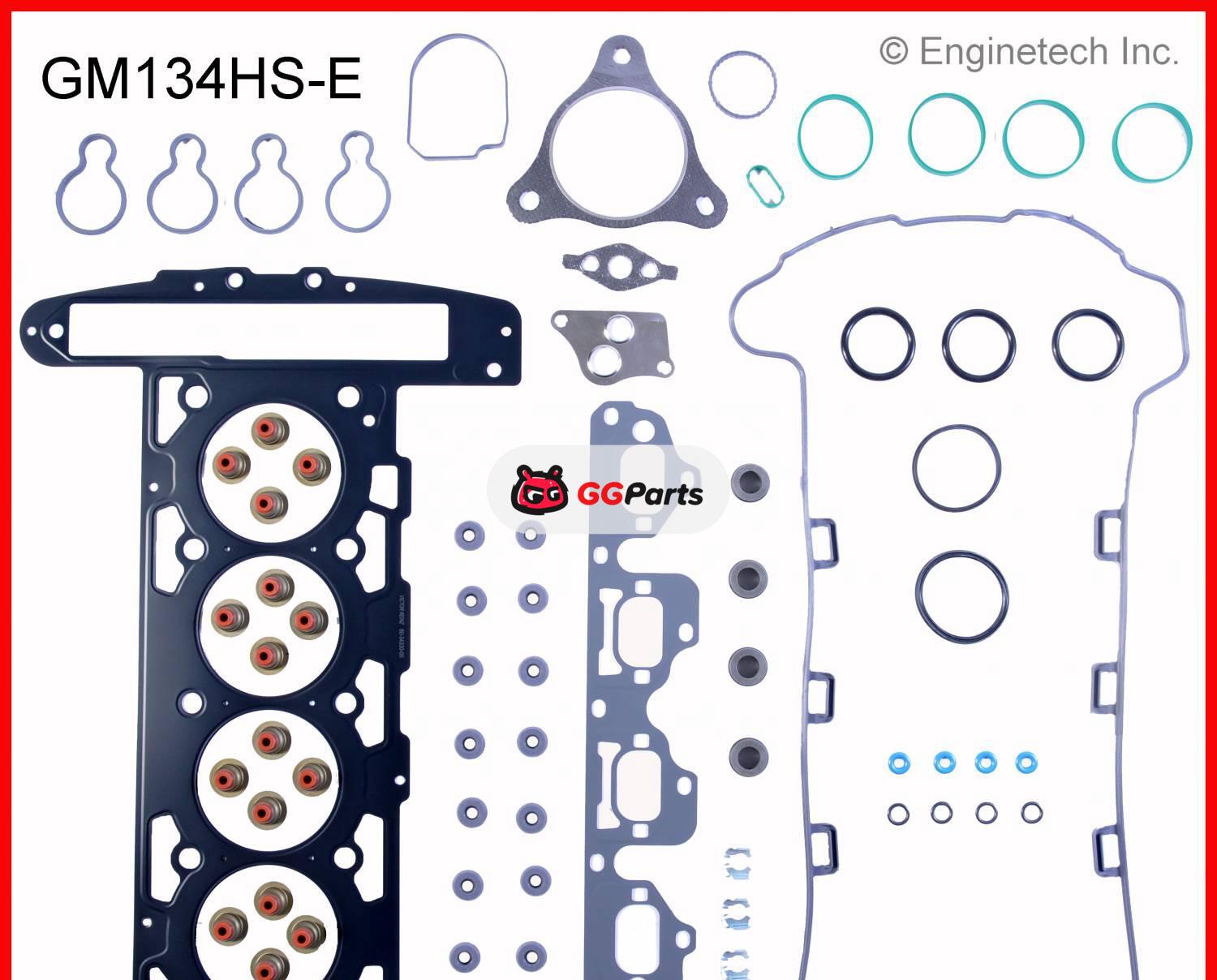 ENGINETECH GM134HSE Cylinder Head Gasket Set