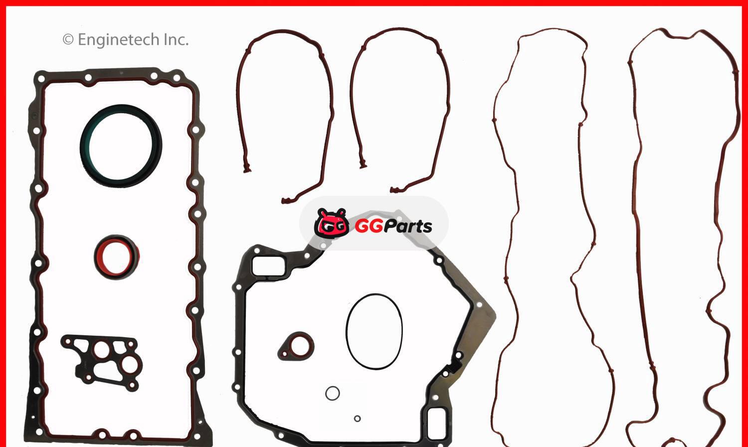 ENGINETECH GM281CSE Conversion / Lower Gasket Set