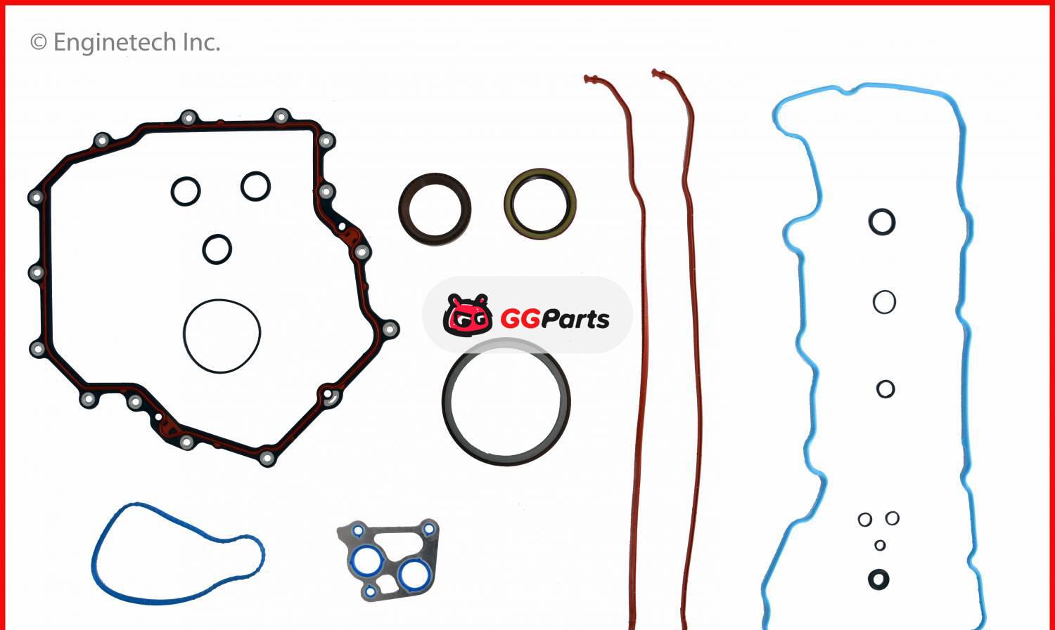 ENGINETECH GM281CSF Conversion / Lower Gasket Set