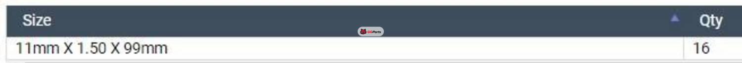 ENGINETECH HB103 Cylinder Head Bolt