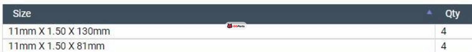 ENGINETECH HB108 Cylinder Head Bolt