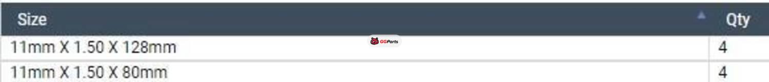 ENGINETECH HB110 Cylinder Head Bolt