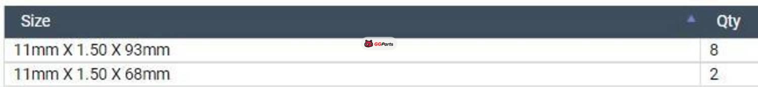 ENGINETECH HB111 Cylinder Head Bolt