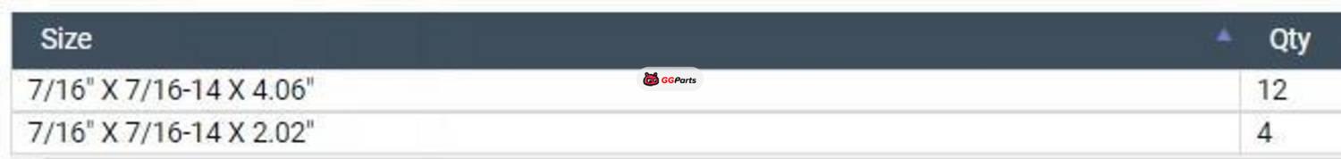 ENGINETECH HB159 Cylinder Head Bolt