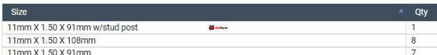 ENGINETECH HB167 Cylinder Head Bolt