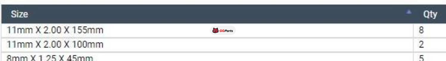ENGINETECH HB171 Cylinder Head Bolt
