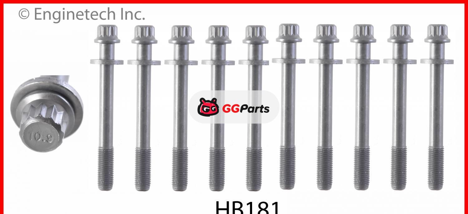 ENGINETECH HB181 Cylinder Head Bolt