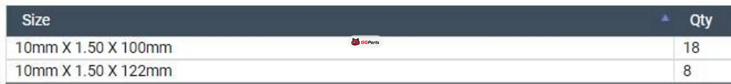 ENGINETECH HB184 Cylinder Head Bolt