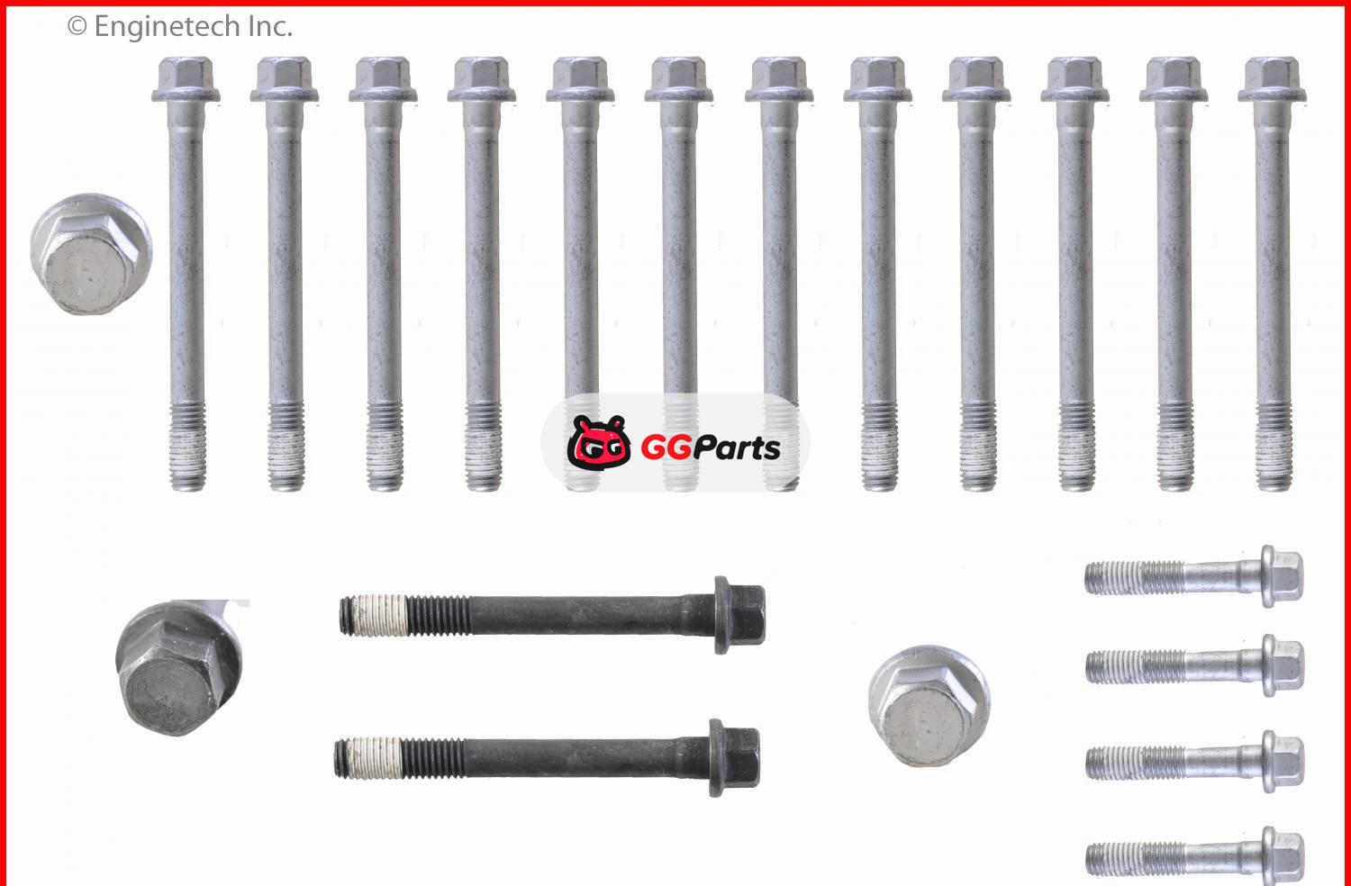 ENGINETECH HB196 Cylinder Head Bolt