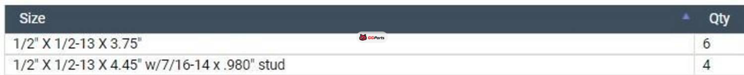 ENGINETECH HB227 Cylinder Head Bolt