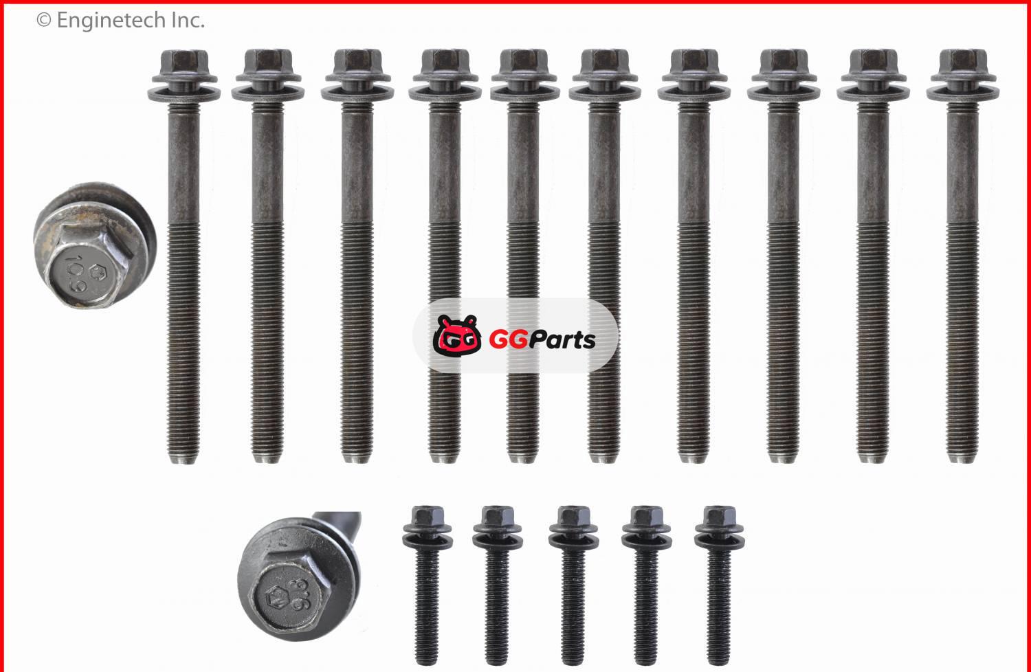 ENGINETECH HB228 Cylinder Head Bolt