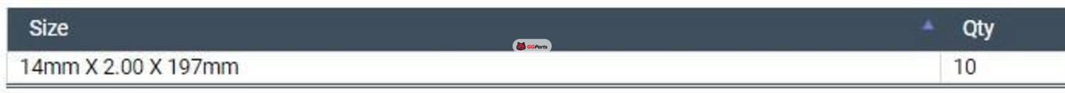 ENGINETECH HB238 Cylinder Head Bolt