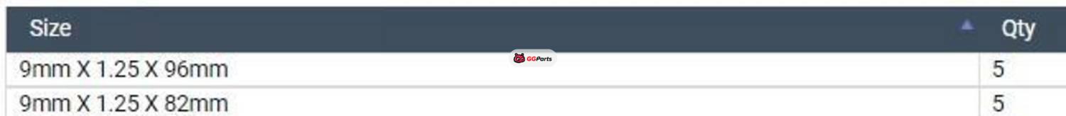 ENGINETECH HB250 Cylinder Head Bolt